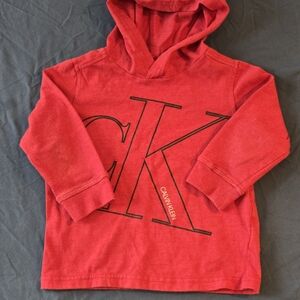 Calvin Klein Kids Red Hoodie